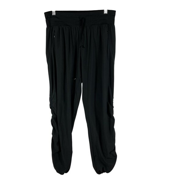 Victoria's Secret Pants - VICTORIA’S SECRET VSX Sport Workout Pants Joggers Black Drawstring Size M Yoga